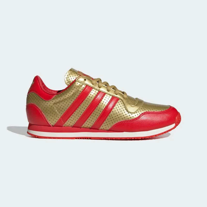 Adidas Galaxy OG Gold Metallic / Red / Off White | JR5695