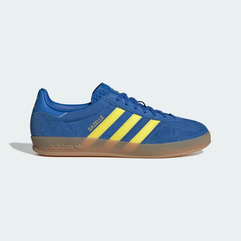 Adidas Gazelle Indoor Blue / Pure Sulfur / Gum | JQ2691