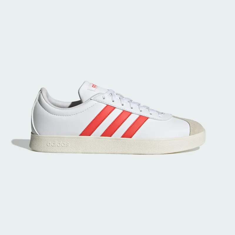 Adidas VL Court Base Cloud White / Bright Red / Alumina | JI1775