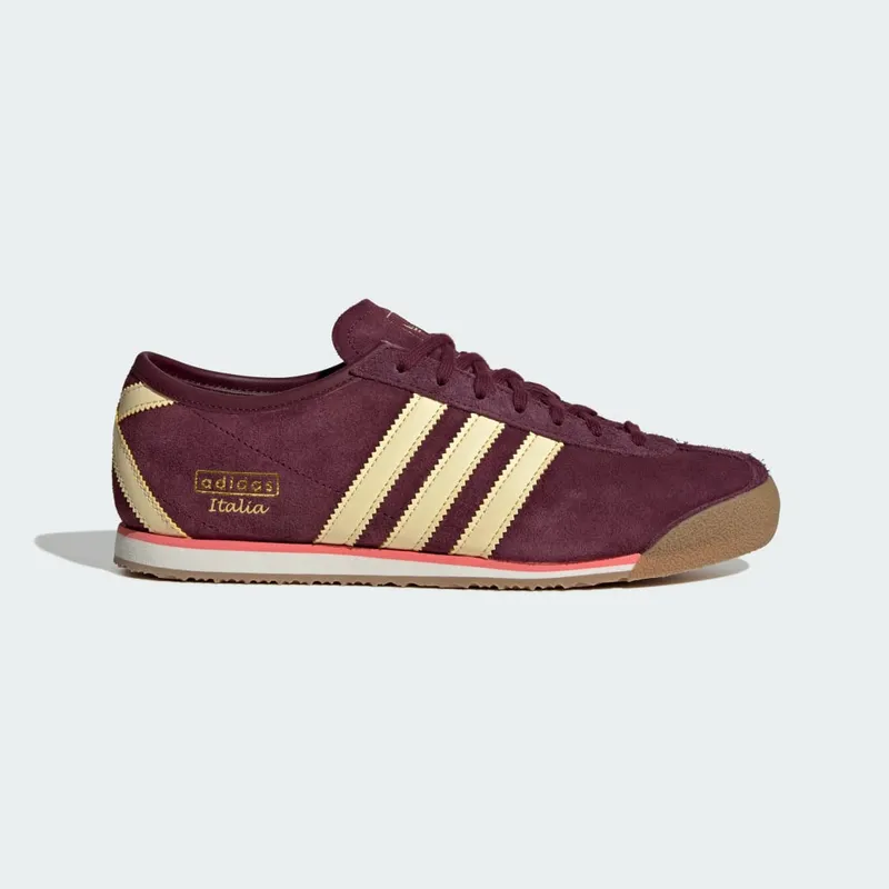 Adidas Italia 70s Maroon / Almost Yellow / Gold Metallic | JQ6929