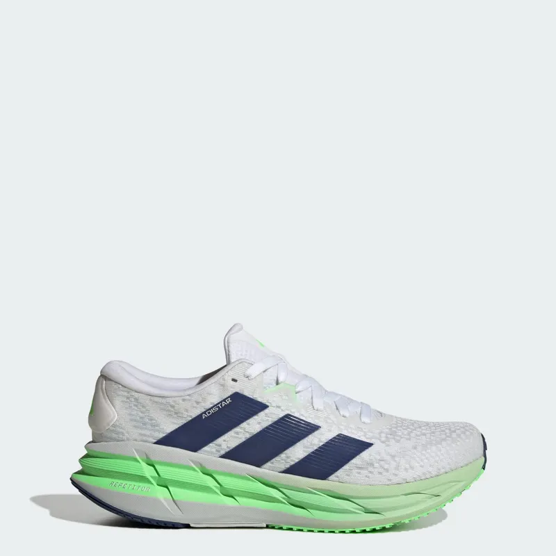 Adidas Adistar 4 Hardloopschoenen Cloud White / Tech Indigo / Lime Burst | JP6574