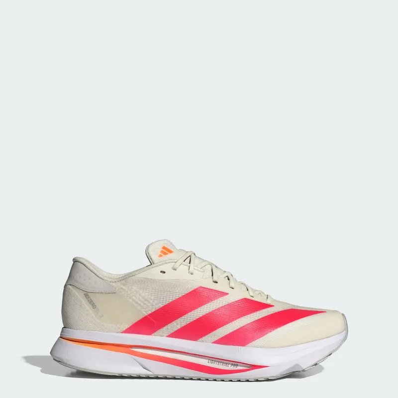 Adidas Adizero SL 2 schoenen Off White / Pure Orange / Lucid Red | JQ3130