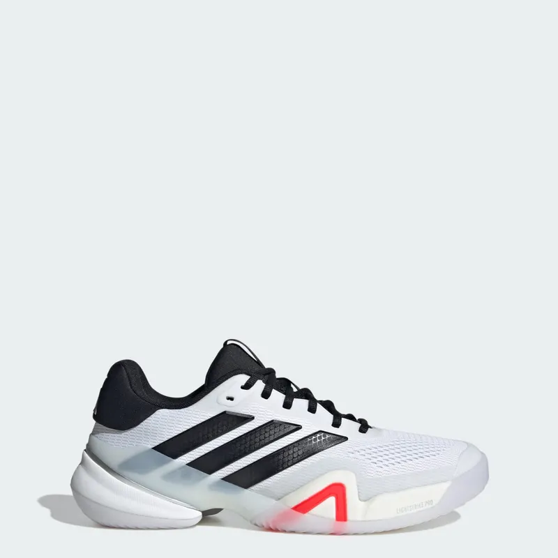 Adidas Barricade 14 Tennisschoenen Cloud White / Core Black / Lucid Red | JR9153