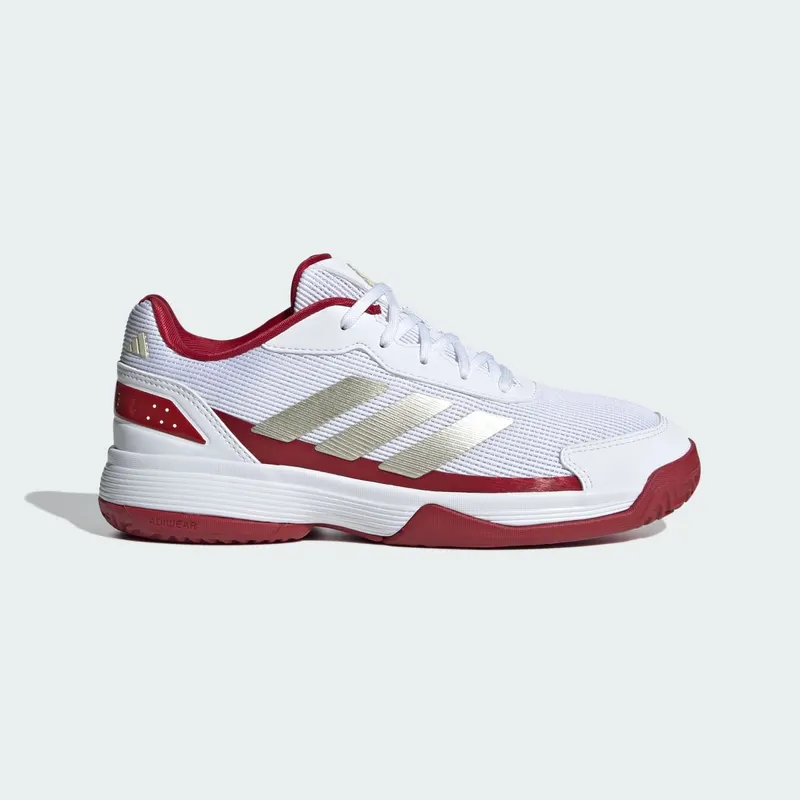 Adidas Crazyquick Kids Padel Cloud White / Ice Gold Met. / Cloud White “Cloud White/Ice/Gold/Cloud White” | JQ9274