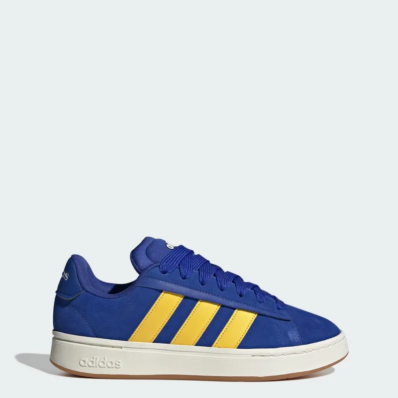 Adidas Grand Court Alpha Semi Lucid Blue / Utility Yellow / Off White “Semi Lucid Blue/Yellow/Off White” | JI1714