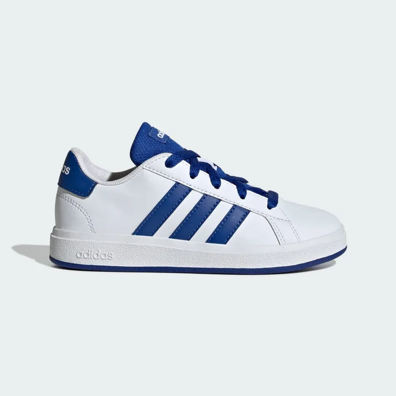 Adidas Grand Court Lifestyle Tennis Lace-Up Cloud White / Royal Blue / Core Black | JQ8008