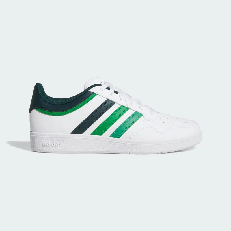 Adidas Hoops 4.0 Cloud White / Aurora Ivy / Green | JQ5296