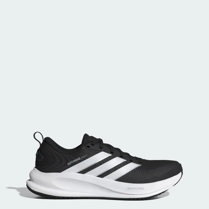 Adidas SUPERNOVA EASE 2 M HARDLOOPSCHOENEN Core Black / Cloud White / Carbon | JQ5859