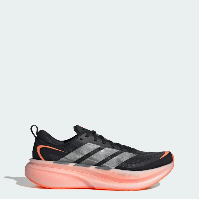 Adidas SUPERNOVA GLIDE M HARDLOOPSCHOENEN Core Black / Iron Metallic / Lucid Orange | KJ8760