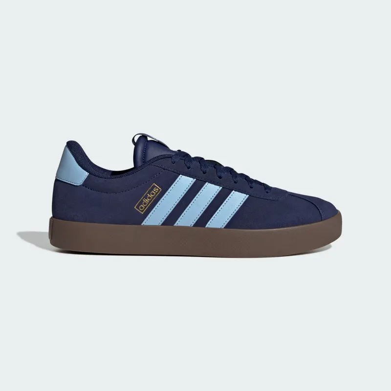 Adidas VL Court 3.0 Dark Blue / Clear Sky / Gold Metallic | JP7537