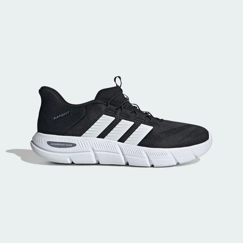 Adidas CLOUDFOAM FLEX RAPIDFIT-SCHOENEN Core Black / Cloud White / Grey Three | HP6994
