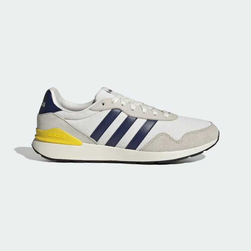 Adidas Run 60s 4.0 Core White / Dark Blue / Off White | JR7490