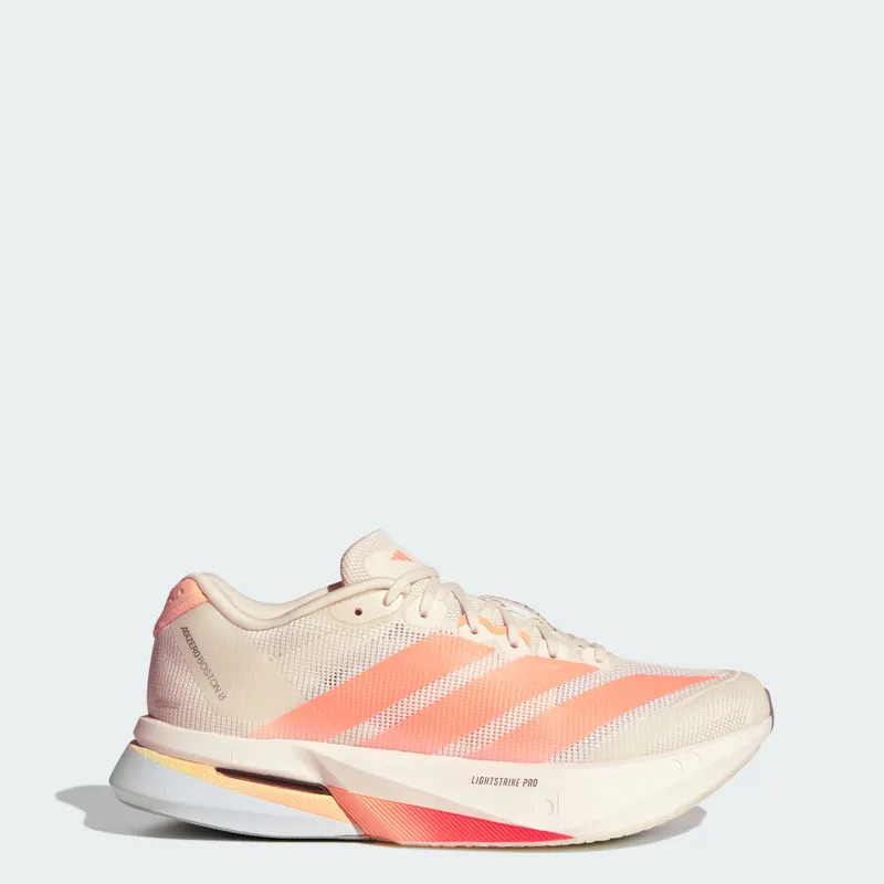 Adidas Adizero Boston 13 Off White / Beam Orange / Acid Orange | JP9249