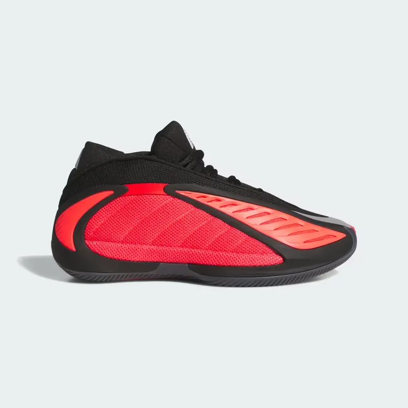 Adidas Anthony Edwards 2 J Core Black / Lucid Red / Lucid Lemon | JQ2075