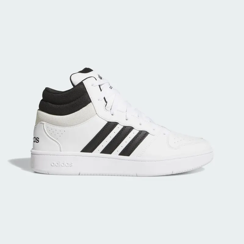 Adidas HOOPS MID CLASSIC SCHOENEN Cloud White / Core Black / Orbit Grey | KI1032