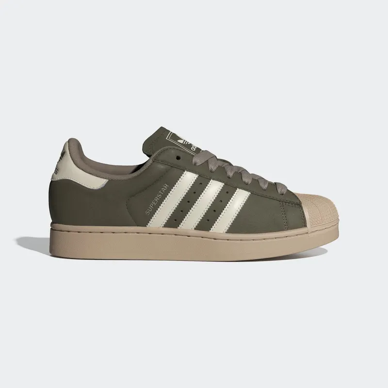 Adidas Superstar II Shoes Olive Strata / Off White / Stone Khaki | IH9315