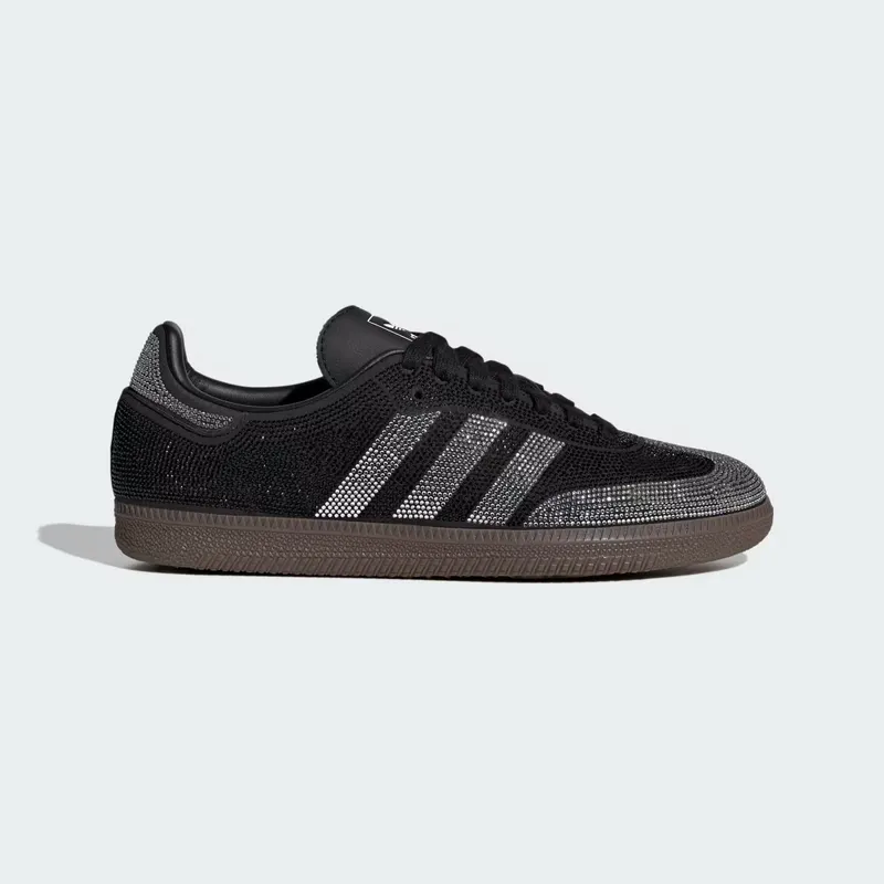 Adidas Samba OG Glitter Core Black / Cloud White “Core Black/Core Black/Cloud White” | IH9052