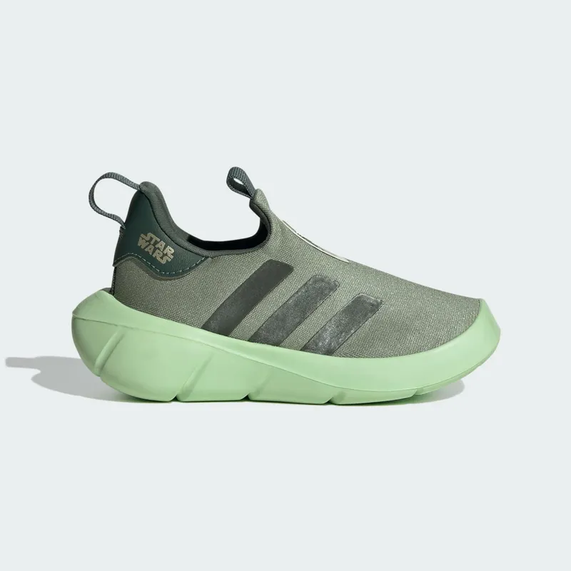 Adidas ADIDAS STAR WARS THE MANDALORIAN MONOFIT TRAINER SHOES INFANTS Silver Green / Legend Ivy / Mist Jade | JI0502