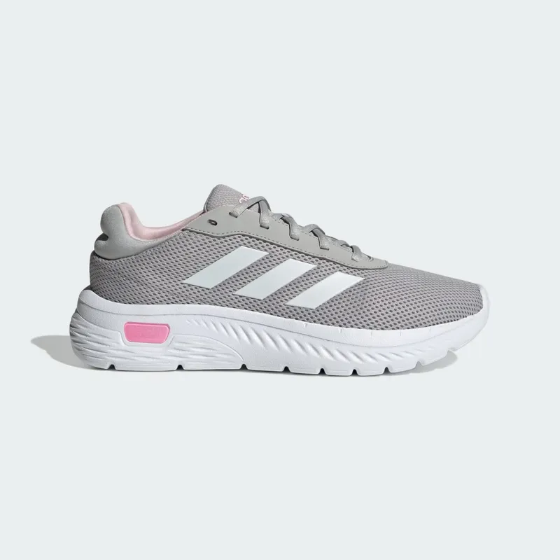 Adidas Cloudfoam Comfy Grey Two / Cloud White / Clear Pink | IH6126