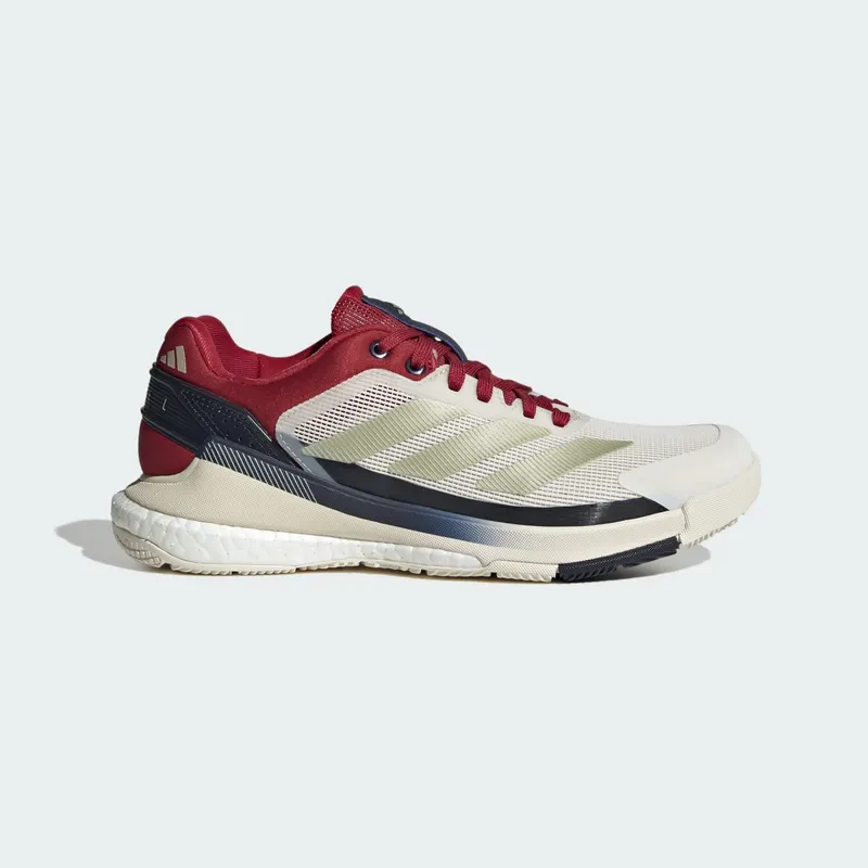 Adidas Crazyquick BOOST Padel Chalk White / Ice Gold Met. / Team Victory Red “Chalk White/Ice/Gold/Team Victory Red” | KJ3654