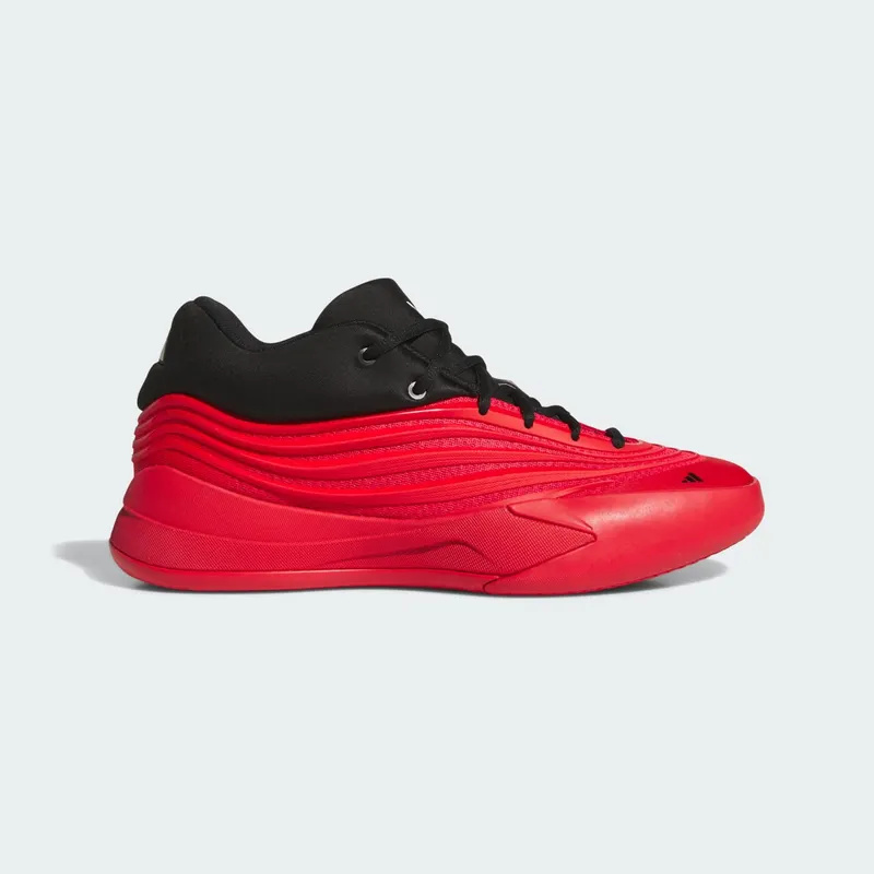 Adidas Dame X schoenen Pure Ruby / Core Black / Zero Metalic | JP6093
