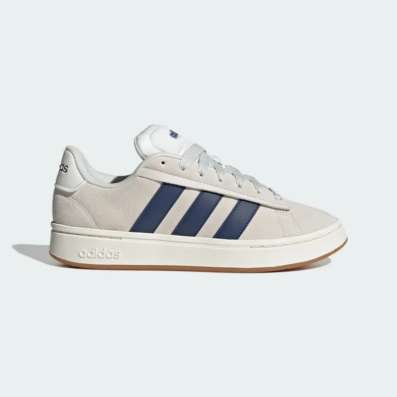 Adidas Grand Court Alpha Orbit Grey / Dark Blue / Core White | JQ3006