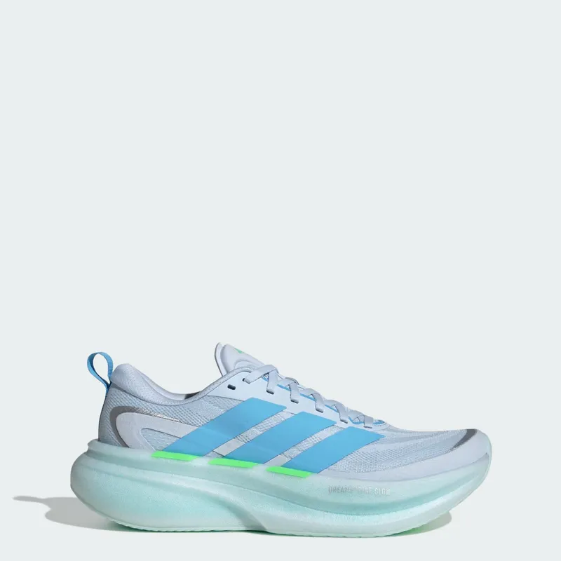 Adidas SUPERNOVA GLIDE W HARDLOOPSCHOENEN Crystal Sky / Blue Burst / Lime Burst “Sky Blue/Lime Burst” | KJ8770