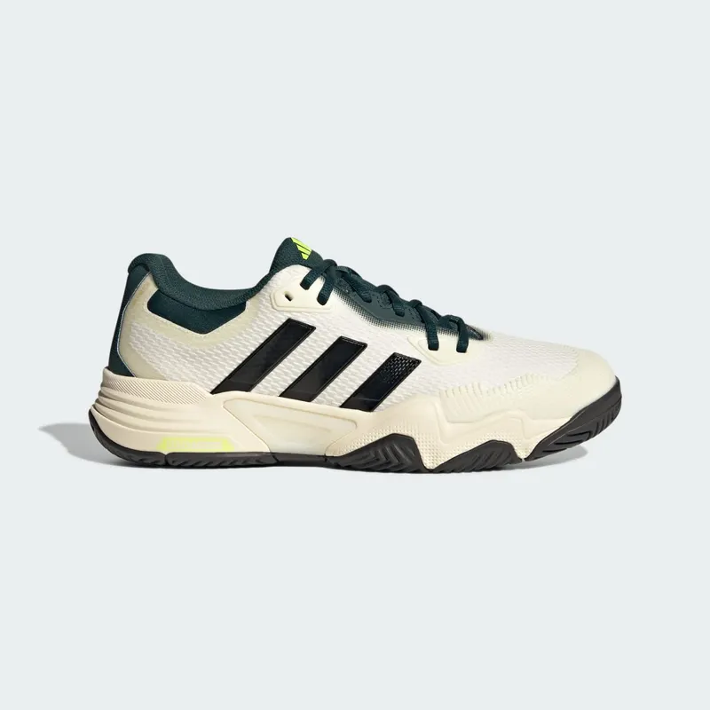 Adidas Solematch Control 2 Tennisschoenen Off White / Silver Metallic / Aurora Ivy | JH5141