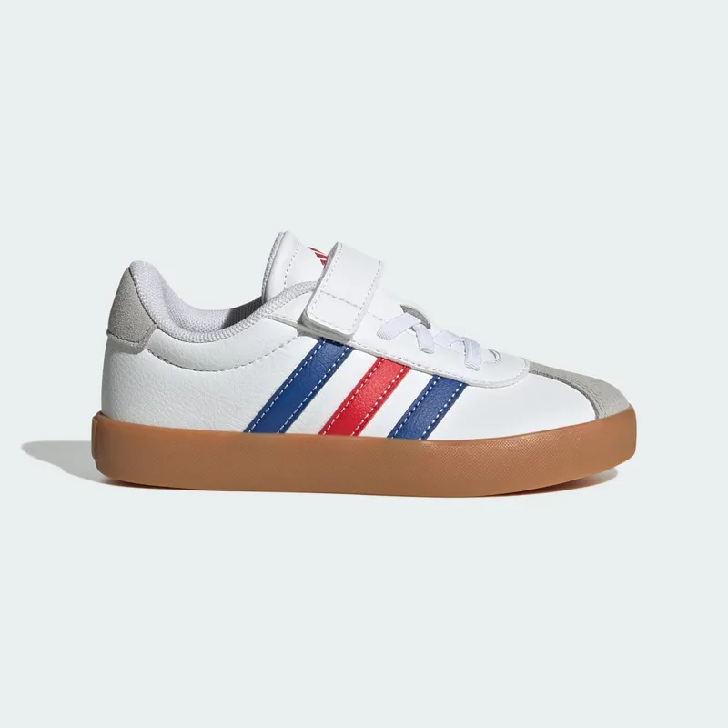 Adidas VL Court 3.0 Skateboardschoenen Kids Cloud White / Royal Blue / Better Scarlet | JH6317