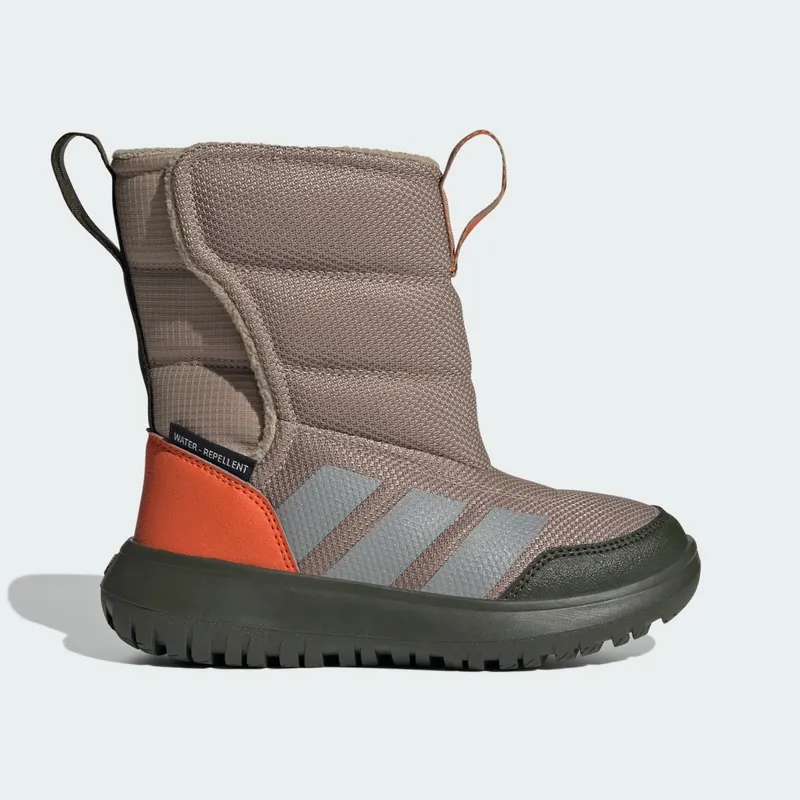 Adidas Winterplay Kids Blanch Cargo / Matte Silver / Semi Impact Orange | JQ3615