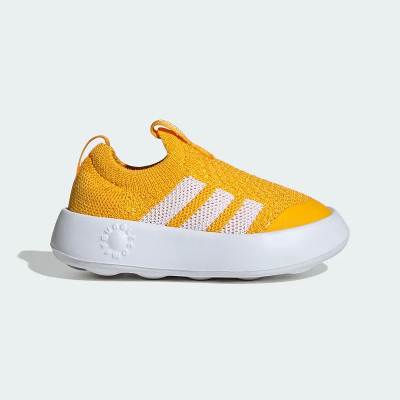 Adidas Bubblecomfy Kids Crew Yellow / Cloud White / Core Black | JR5040