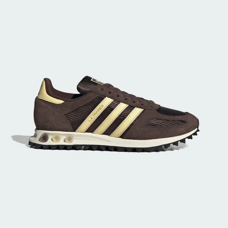 Adidas LA TRAINER OG SCHOENEN Dark Brown / Almost Yellow / Off White | KK4436