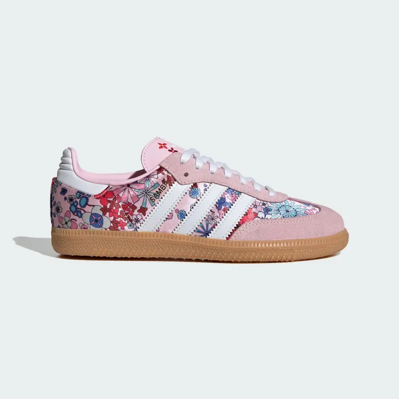 Adidas ADIDAS LIBERTY LONDON SAMBA OG SNEAKERS Clear Pink / Cloud White / Gum | JQ2008