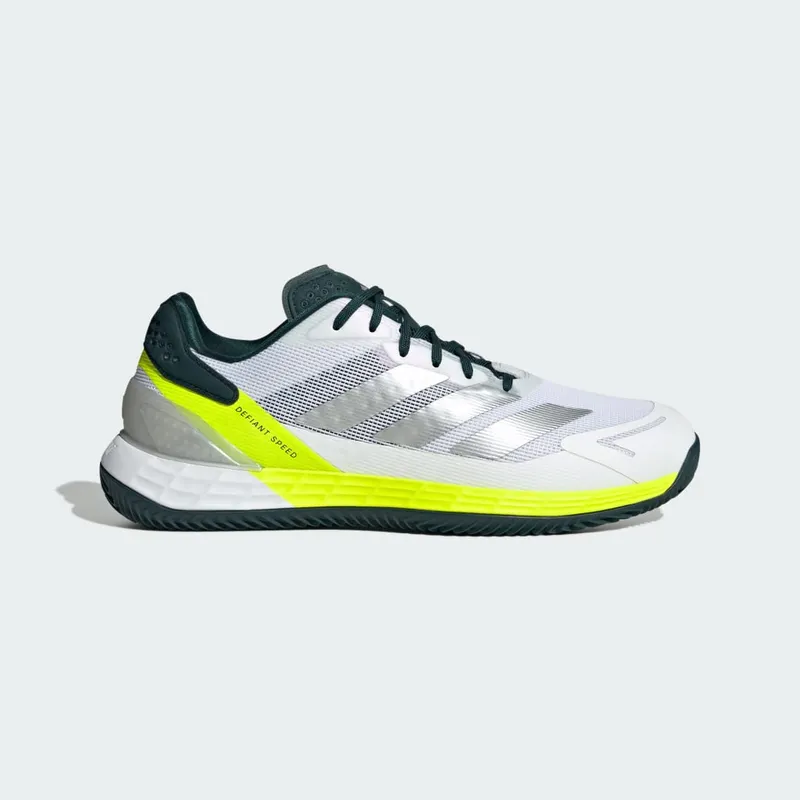 Adidas Defiant Speed 2 Clay Tennisschoenen Cloud White / Aurora Ivy / Cloud White “Clay/Cloud White/Aurora Ivy/Cloud White” | JH5140