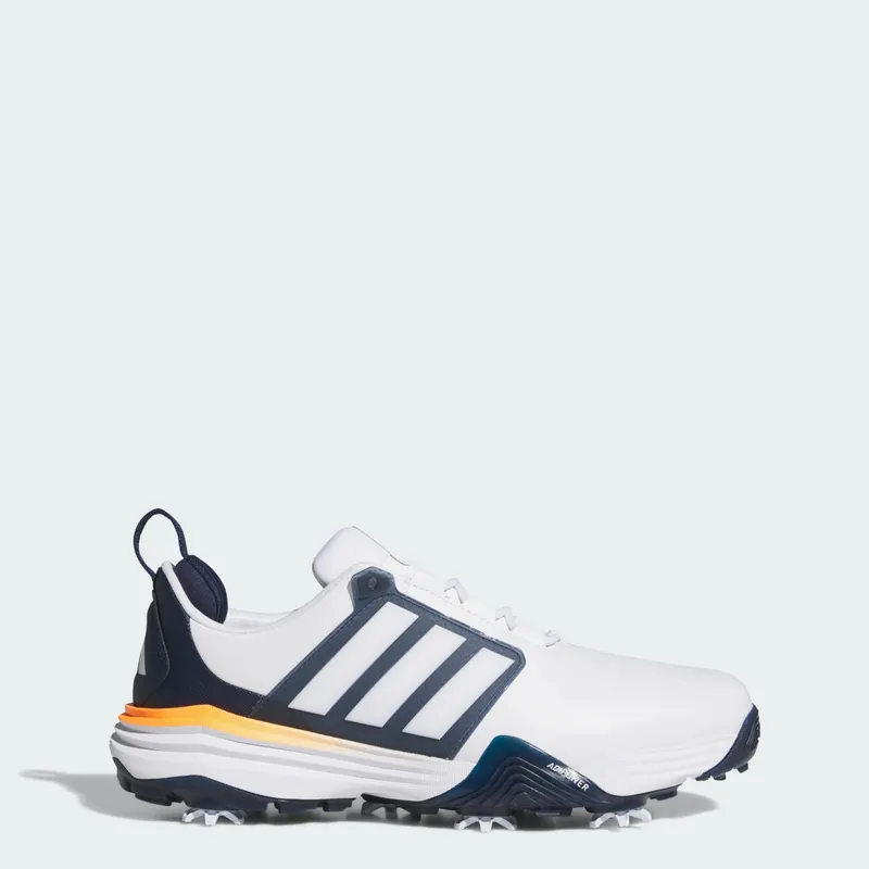 Adidas ADIPOWER 26 GOLFSCHOENEN Cloud White / Collegiate Navy / Lucid Orange | JP8403