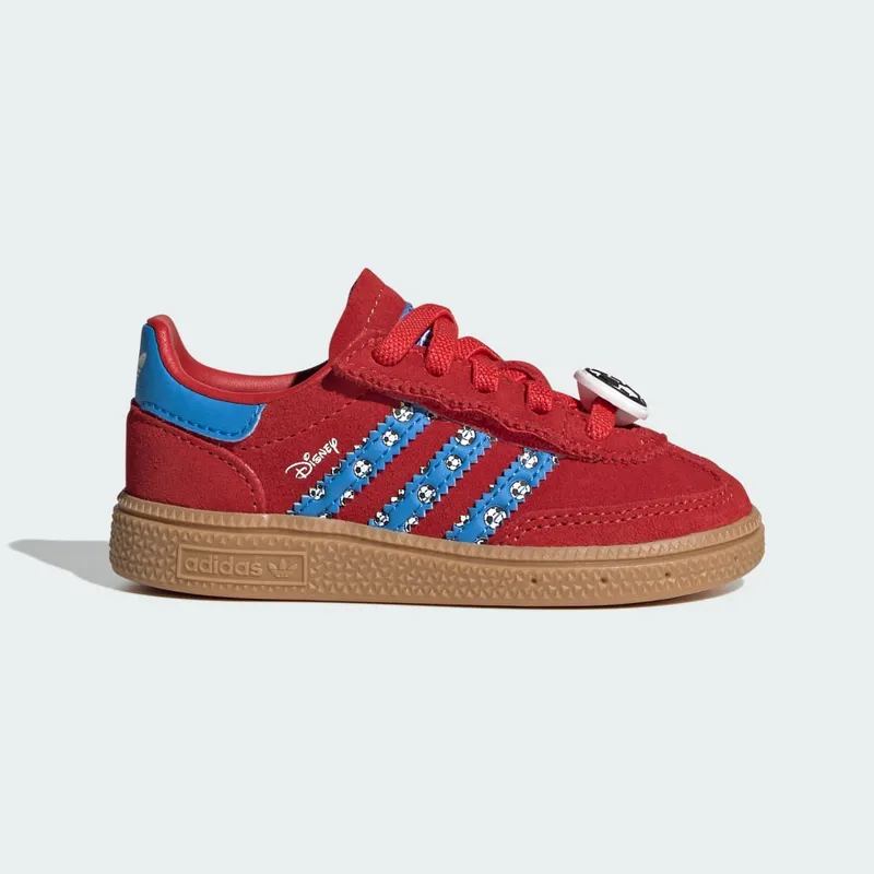 Adidas ADIDAS DISNEY HANDBALL SPEZIAL COMFORT CLOSURE ELASTIC LACE SCHOENEN Red / Lucid Ray Blue / Gum “Red/Blue/Gum” | IH6873