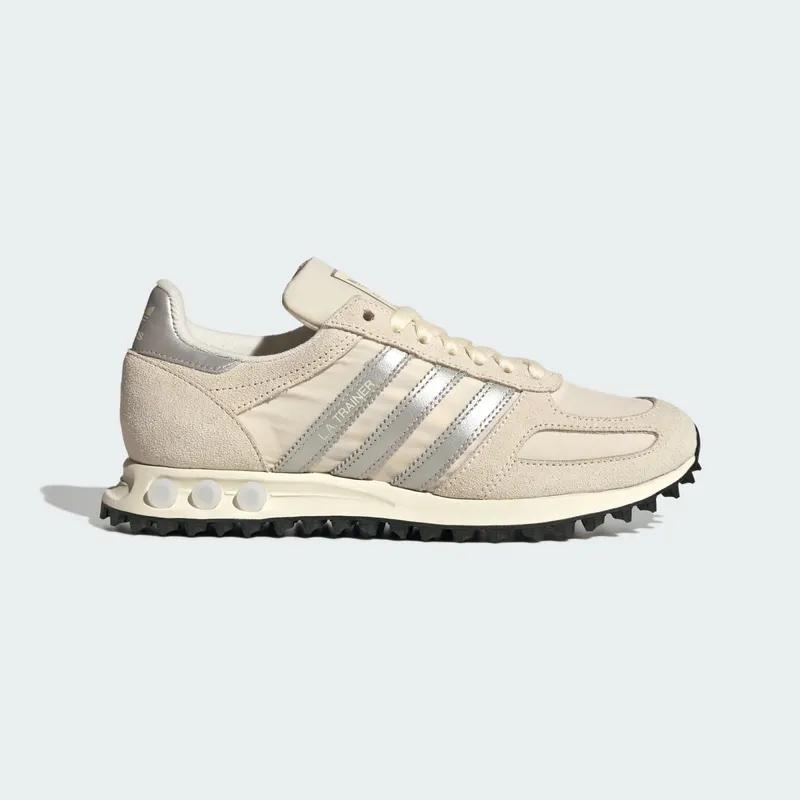 Adidas LA TRAINER OG SCHOENEN Wonder White / Silver Metallic / Off White | KI8924