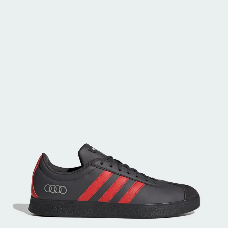 Adidas VL COURT AUDI REVOLUT F1 TEAM SCHOENEN Utility Black / Hi-Res Red / Chalk Pearl “Utility Black/Red/Chalk/Pearl” | KI6080
