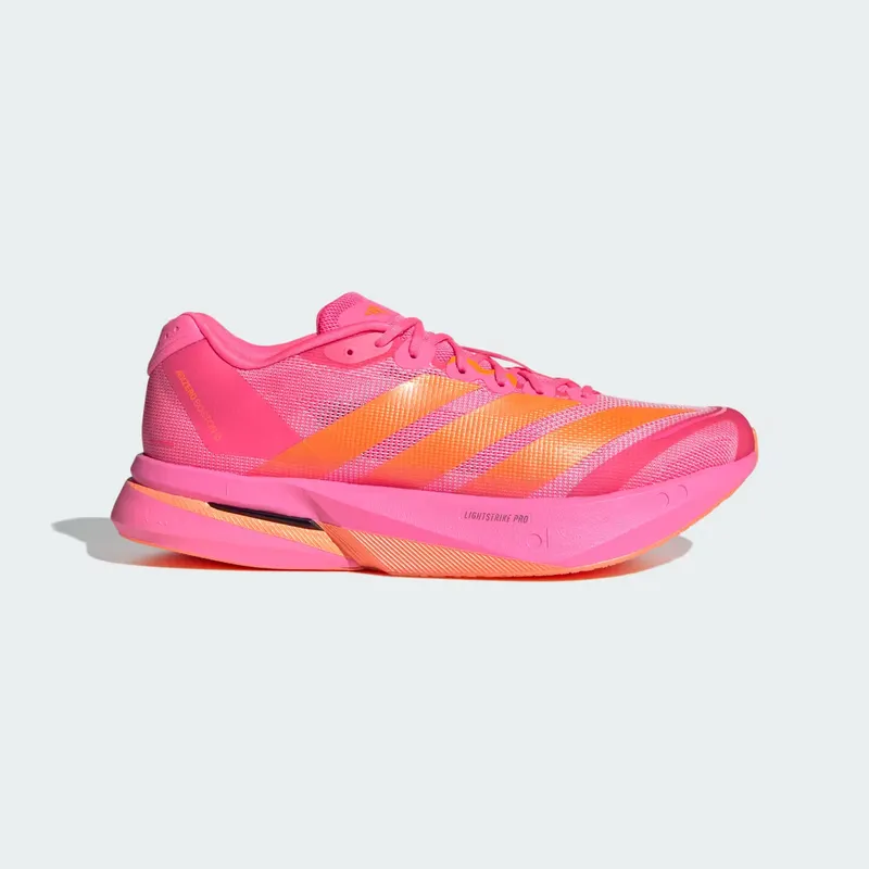 Adidas Adizero Boston 13 Hardloopschoenen Lucid Pink / Lucid Orange / Iron Metallic | KJ3063