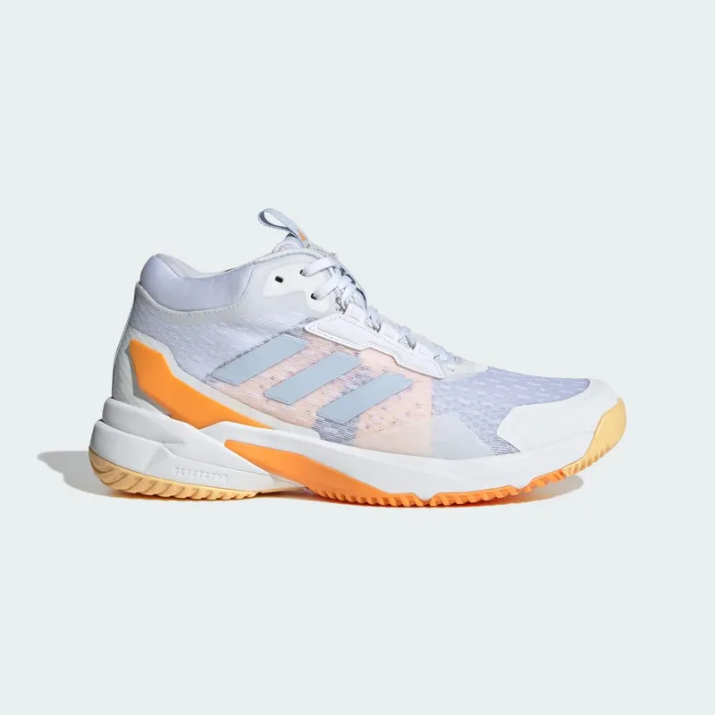 Adidas Crazyflight 6 Mid Indoor Cloud White / Crystal Sky / Pure Tangerine “Cloud White/Pure” | KI8511