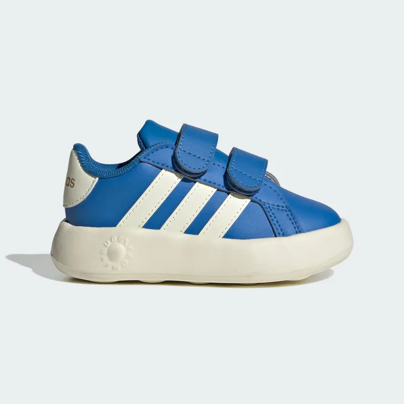 Adidas Grand Court 2.0 Kids Bright Royal / Ivory / Warm Sandstone | JR5103