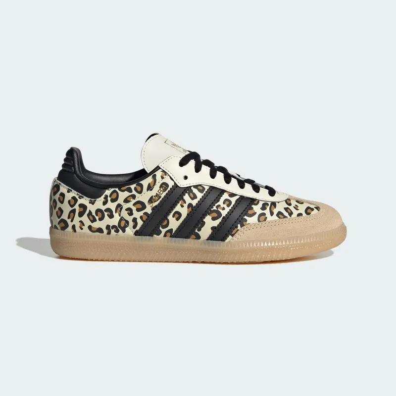 Adidas Samba OG Luipaardprint Cream White “Cream White/Sand Strata/Gum” | KK2535