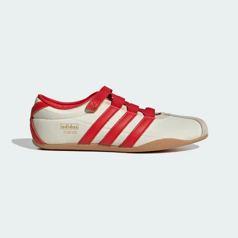 Adidas TOKYO MJ SCHOENEN Cream White / Red / Gold Metallic | IH3999