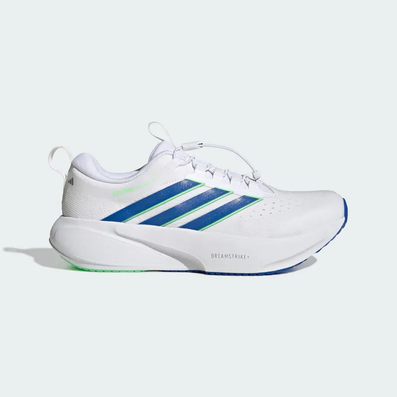 Adidas SUPERNOVA RISE 3 ADAPTIVE HARDLOOPSCHOENEN Cloud White / Blue / Lime Burst | JQ4348