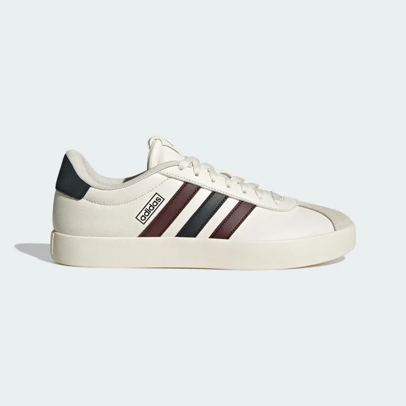 Adidas VL Court 3.0 Core White / Aurora Ruby / Aurora Ink “Core White/Aurora Ink” | JI1755