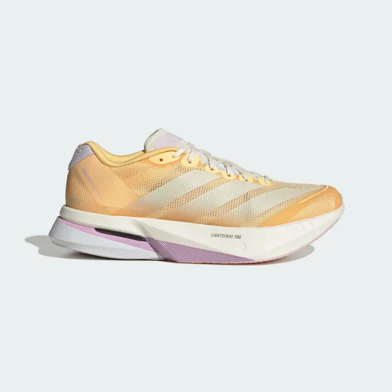Adidas Adizero Boston 13 Ice Tangerine / Ice Gold Met. / Ice Lavender “Ice/Ice/Gold/Ice Lavender” | KK1291