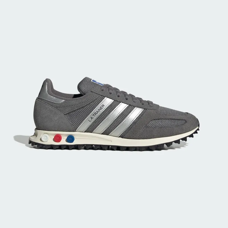 Adidas LA TRAINER OG SCHOENEN Grey Four / Silver Metallic / Off White | KJ4380