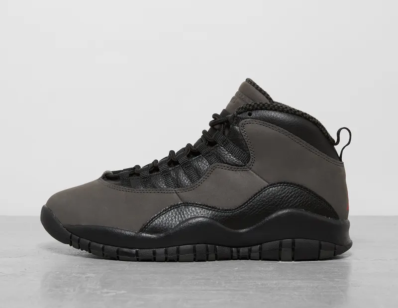 Jordan Air 10 Retro, grijs HJ6779-001 – “Charred Grey / True Red-black” | HJ6779-001