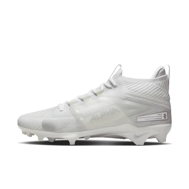 Nike Alpha Menace 4 Elite “White Metallic Silver” | FD7036-101