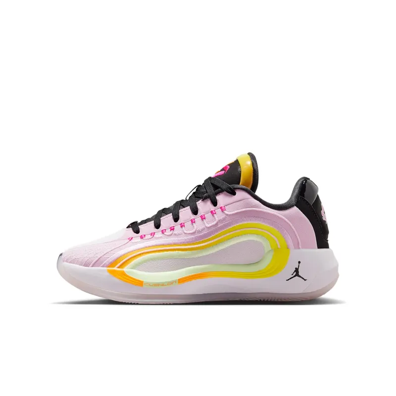 Jordan Luka 4 Gone Fishing “Light Arctic Pink / Black / Opti Yellow” | IF0484-600